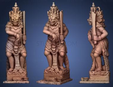 3D model Bali statue 012 (STL)